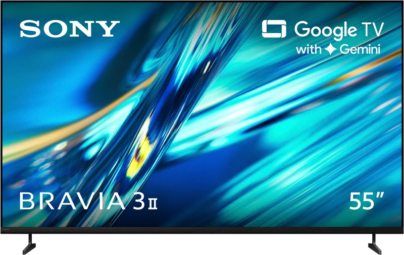 Sony 55" BRAVIA 3 II 4K HDR AI Google TV with Gemini 2026