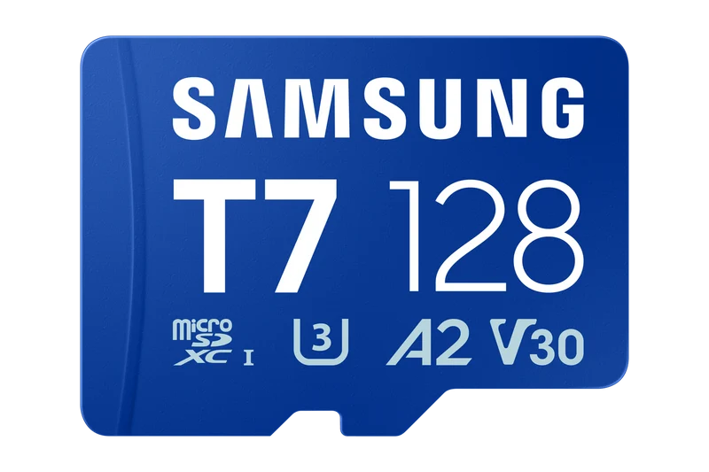 Samsung 128GB T7 Micro SD Memory Card UHS-1 / Class 10