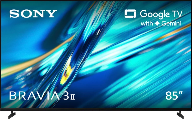 Sony 85" BRAVIA 3 II 4K HDR AI Google TV with Gemini 2026