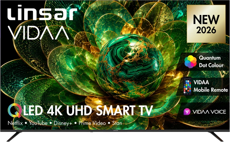 Linsar 65'' QLED 4K Ultra HD TV 2026