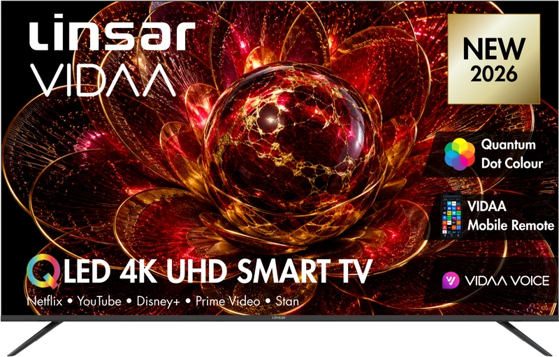 Linsar 55" QLED 4K Ultra HD TV 2026