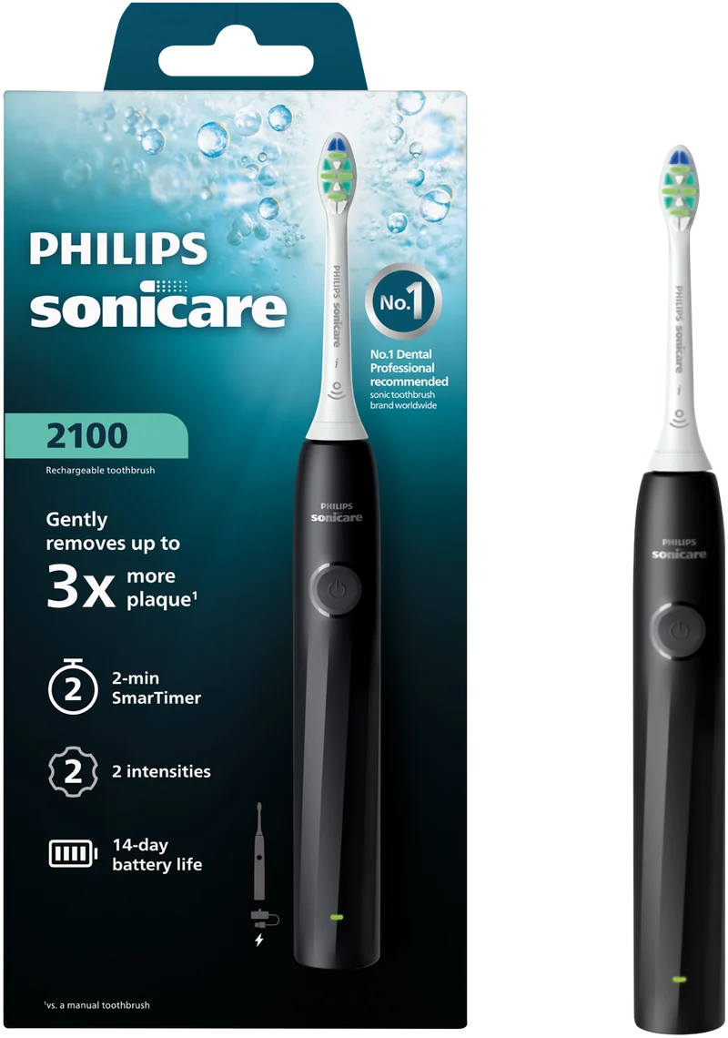 Philips Sonicare 2100 Electric Toothbrush Black