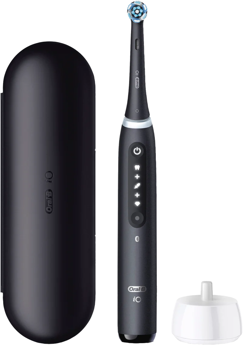 Oral B iO 5 Personalised Clean Electric Toothbrush Matte Black