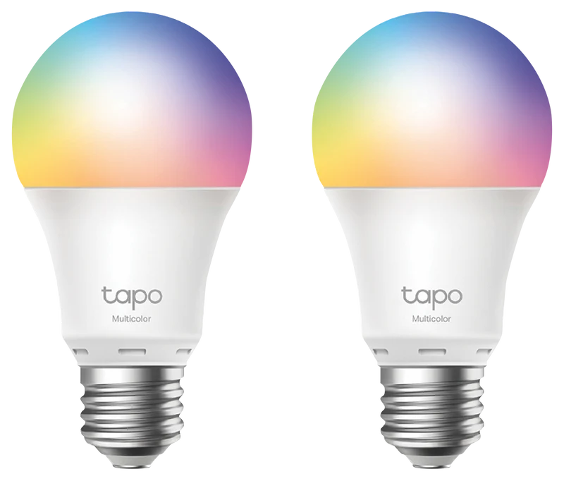 TP-LINK Tapo Smart Colour Light Bulb (E27) 2-pack