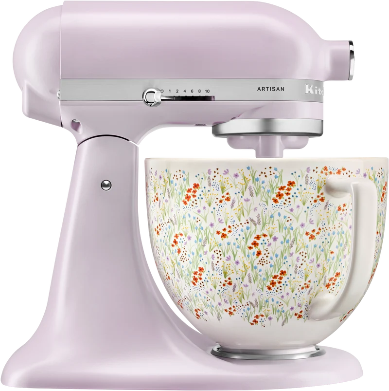 KitchenAid Artisan Stand Mixer Wildflower With ceramic Bowl