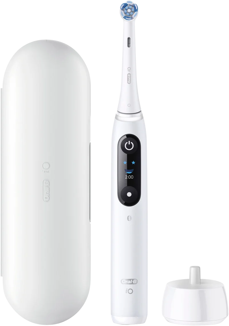 Oral B iO 6 Connected Coach Advanced Clean Electric Toothbrush White