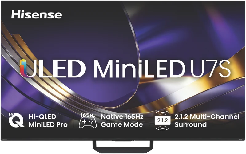 Hisense 75" U7SAU 4K ULED MiniLED 165Hz TV 2026