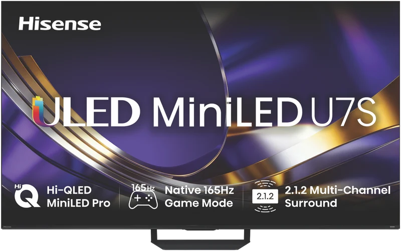 Hisense 55" U7SAU 4K ULED MiniLED 165Hz TV 2026