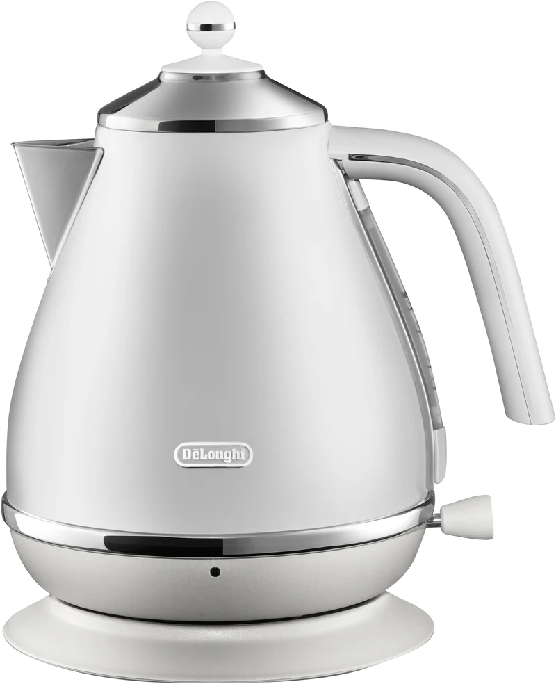 DeLonghi 1.7 Litre Icona Capitals Kettle Helsinki White