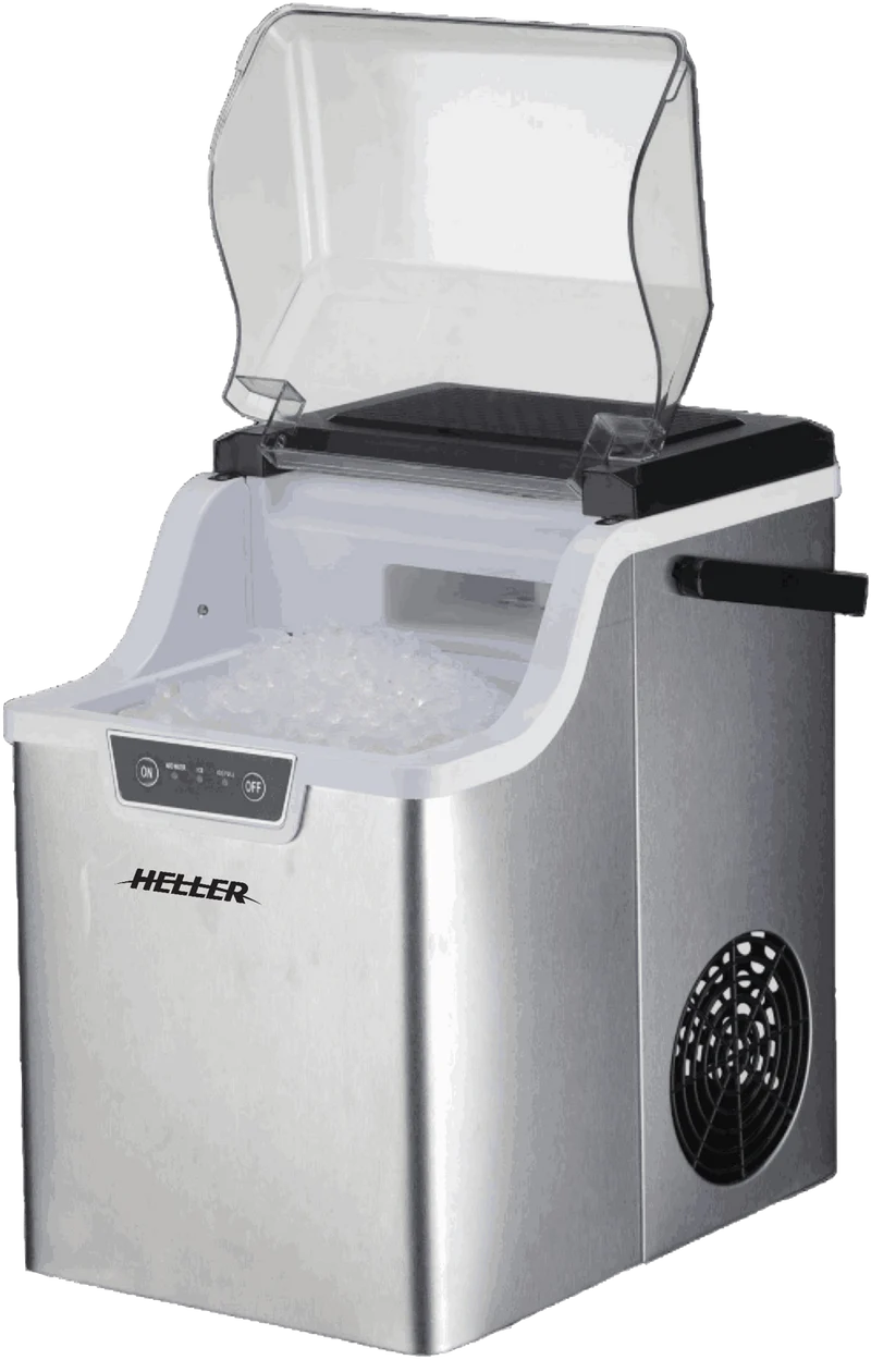 Heller 12kg Nugget Ice Maker Silver
