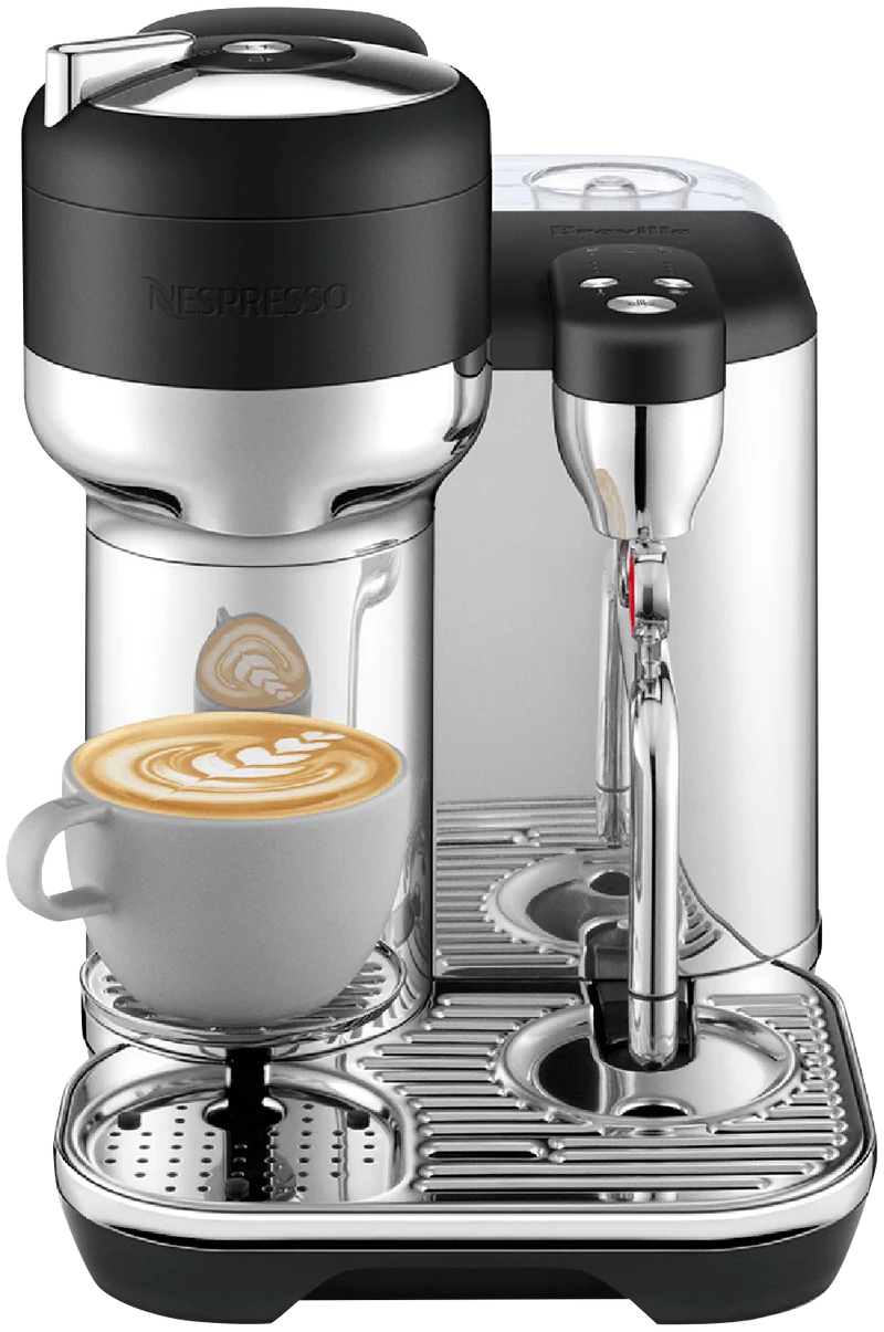 Nespresso Vertuo Creatista Capsule Coffee Machine Black Truffle