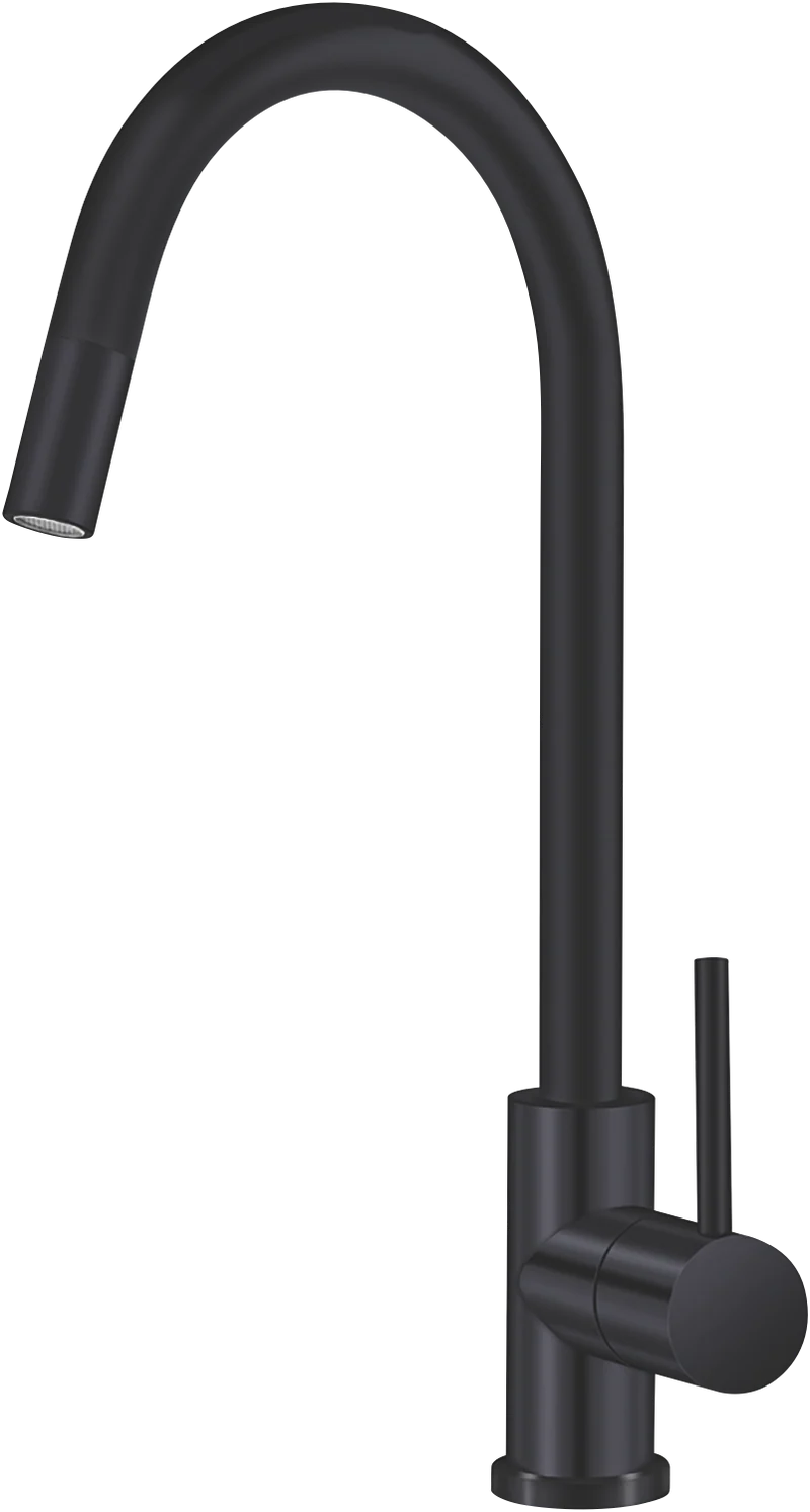Hafele Mixer Tap Black PVD Brushed Stainless Steel