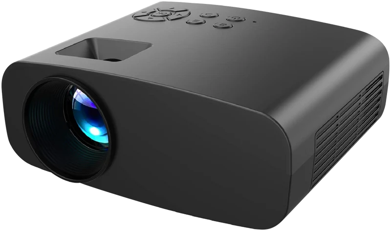 Laser 720P LED Projector with 150ANSI lumen Black