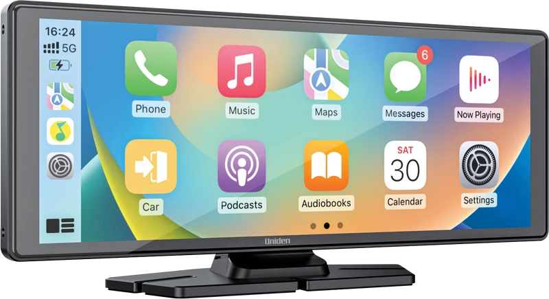 Uniden iGO PLAY 10+ Wireless Apple CarPlay/Android Auto Screen