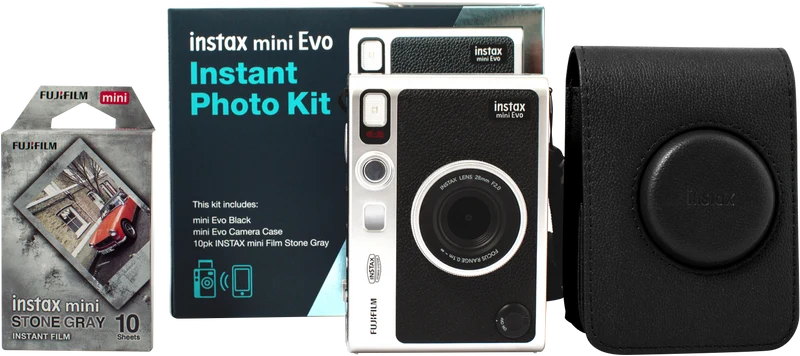 Instax Mini Evo Camera Bundle Black