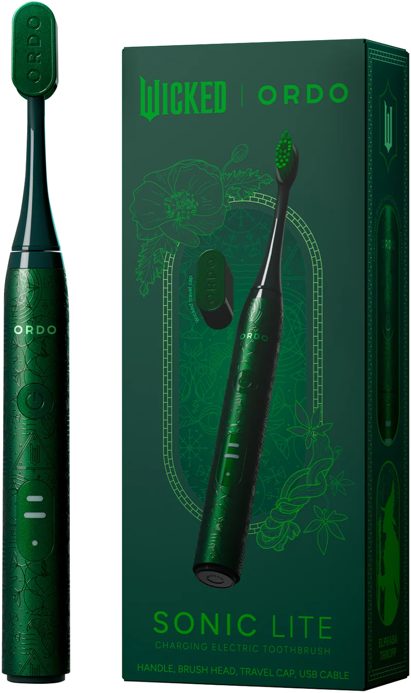 Ordo Sonic Lite Wicked Electric Toothbrush Elphaba Thropp