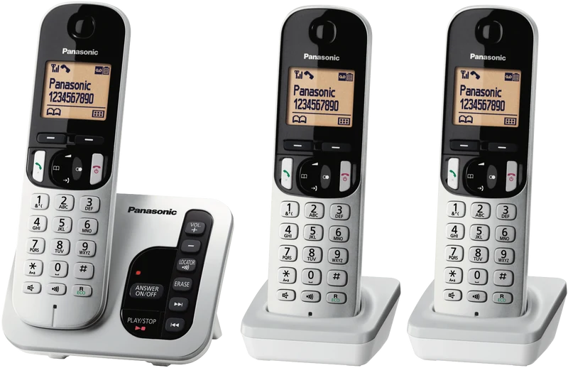 Panasonic Cordless 223 Phone Triple Pack