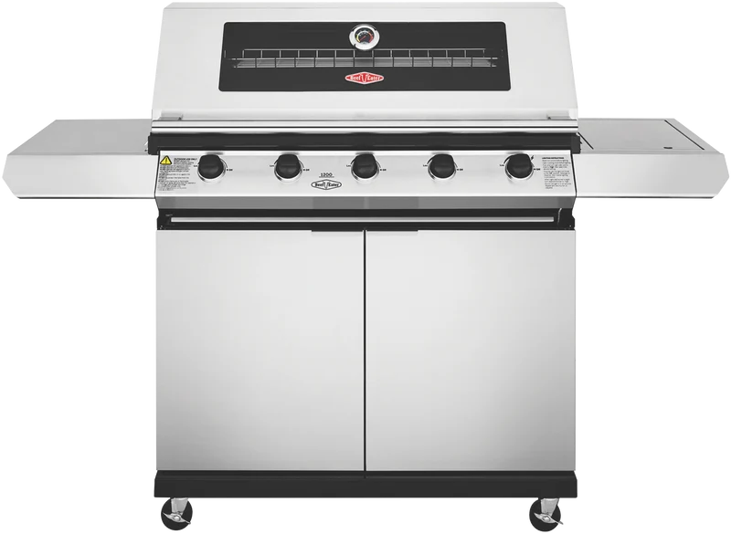BeefEater 1200 Series 5 Burner BBQ & Trolley