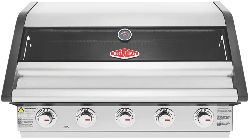 BeefEater 1600 Series 5 Burner Built In BBQ
