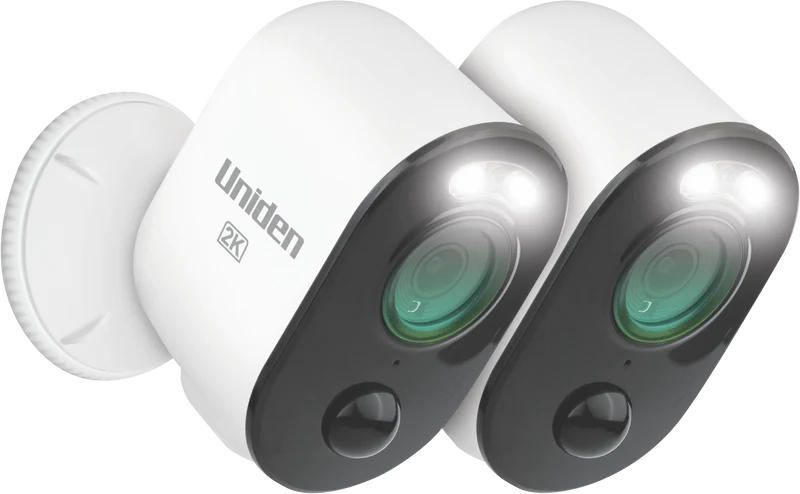 Uniden AppCam SOLO Pro 2K Spotlight Twin Pack