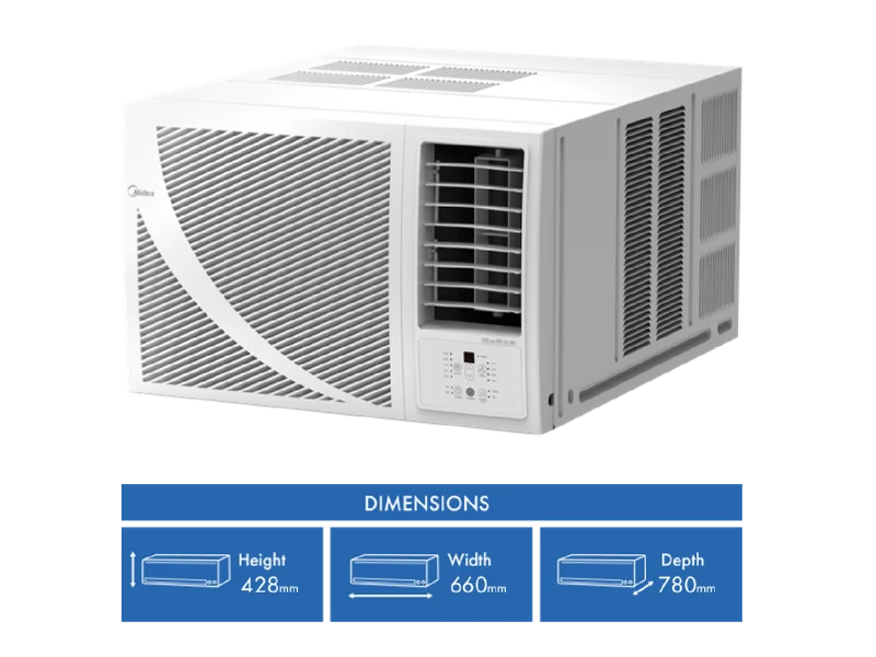 Midea 5.3KW Reverse Cycle Box Air Conditioner