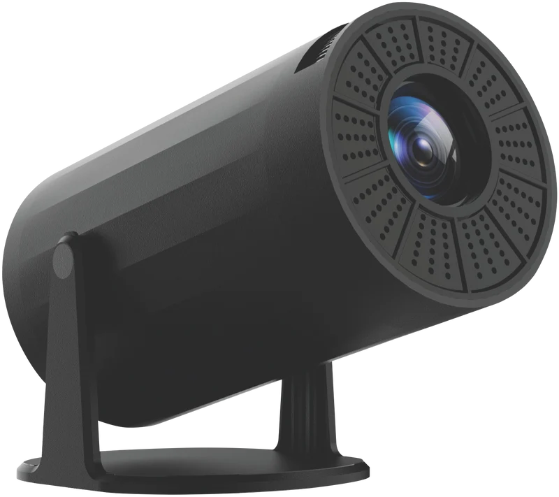 Laser Multi-Angle Tube Smart Android LED Projector Black 2025