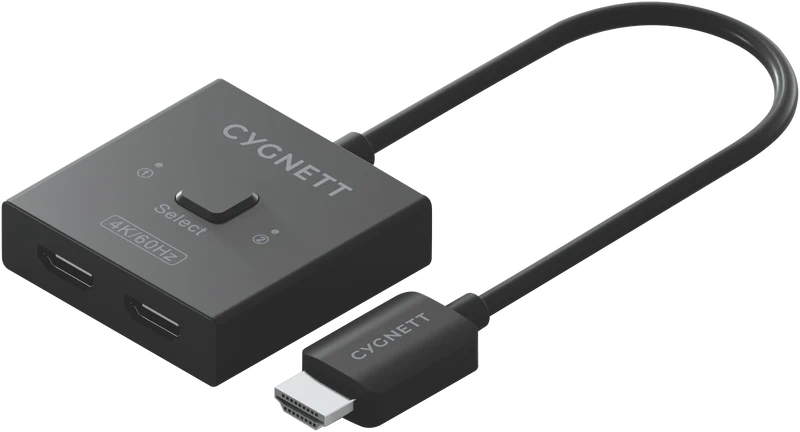 Cygnett 2-in-1 Bi-Directional Dual HDMI Switch