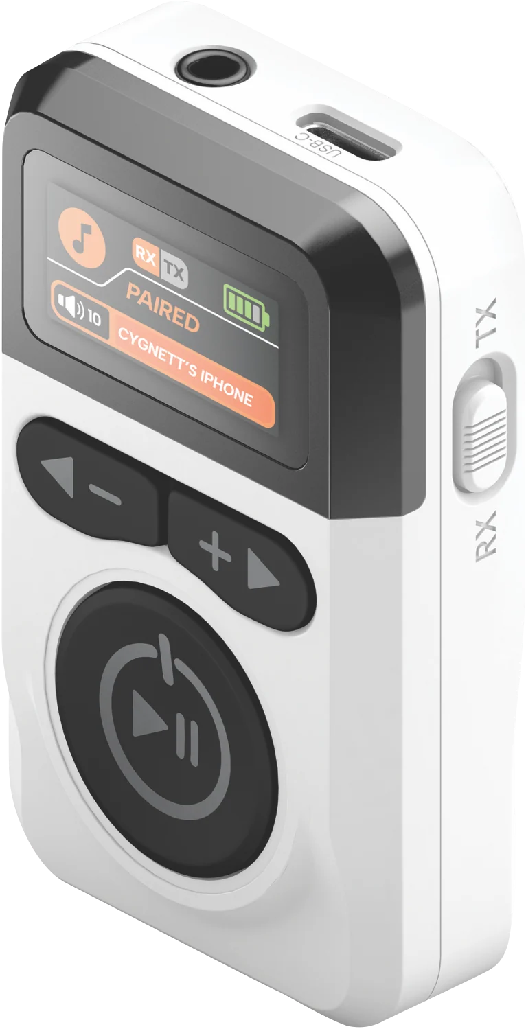 Cygnett Voyager Wireless Elite Audio Adapter (White)