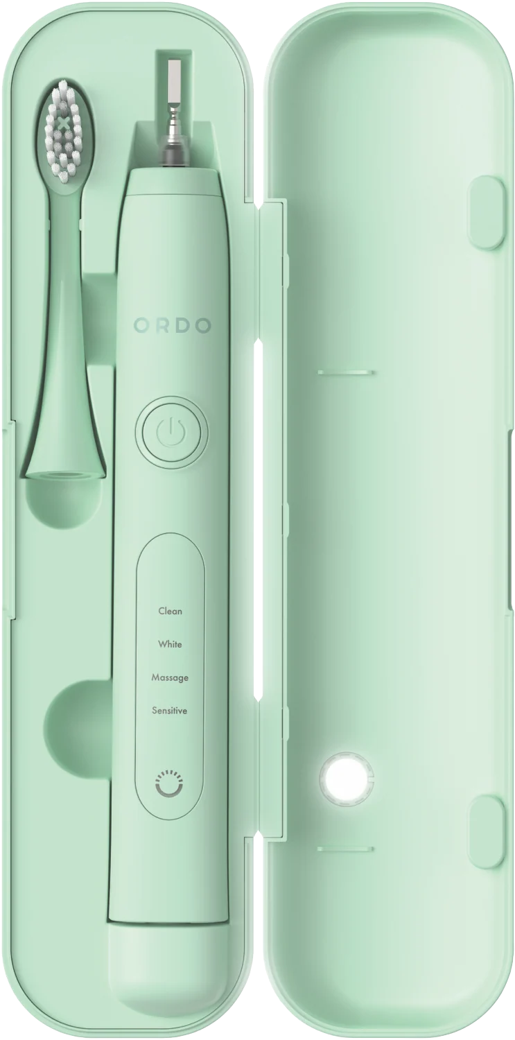 Ordo Sonic Plus Charging Travel Case Mint Green