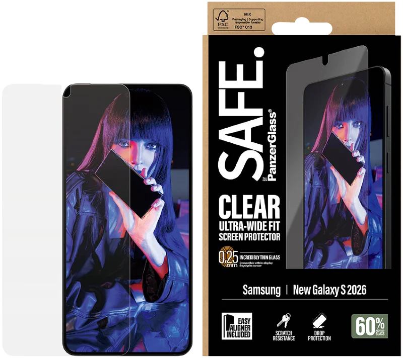 Panzer Glass Samsung Galaxy S26 Ultra Wide Fit Screen Protector