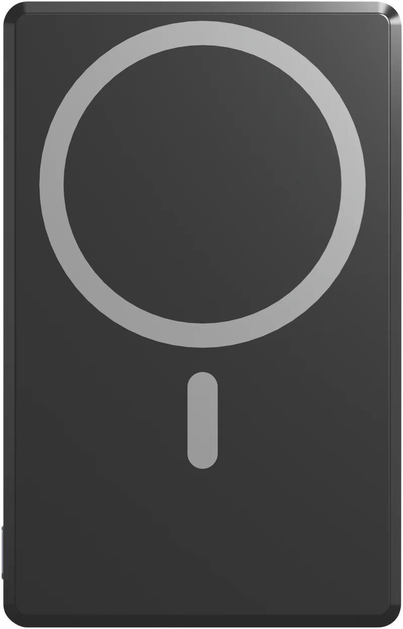 Cygnett 5k Slim Mag Power Bank All Blacks Black