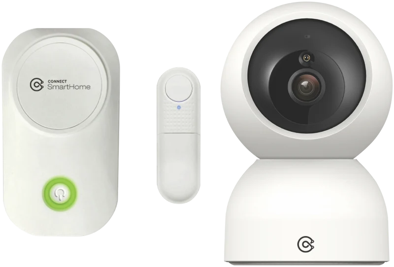 Connect SmartHome Garage Door Opener & Pan Tilt Camera