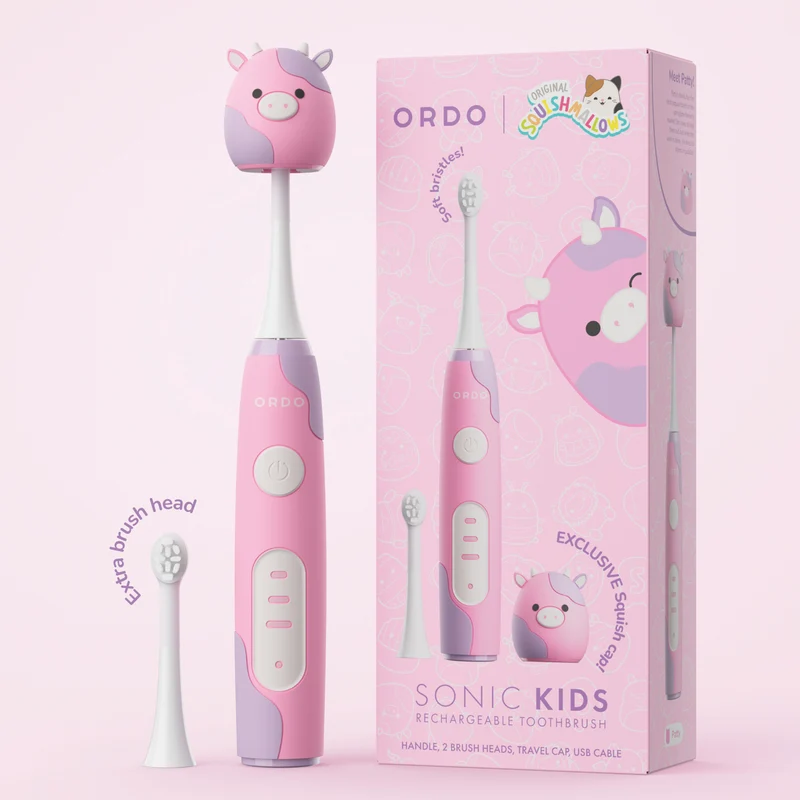 Ordo Sonic Kids Squiahmallows Rechargeable Toothbrush Patty