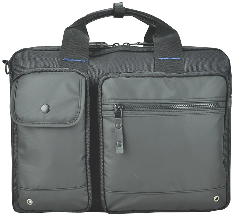 AGVA 16" Resilient Laptop Briefcase (Black)