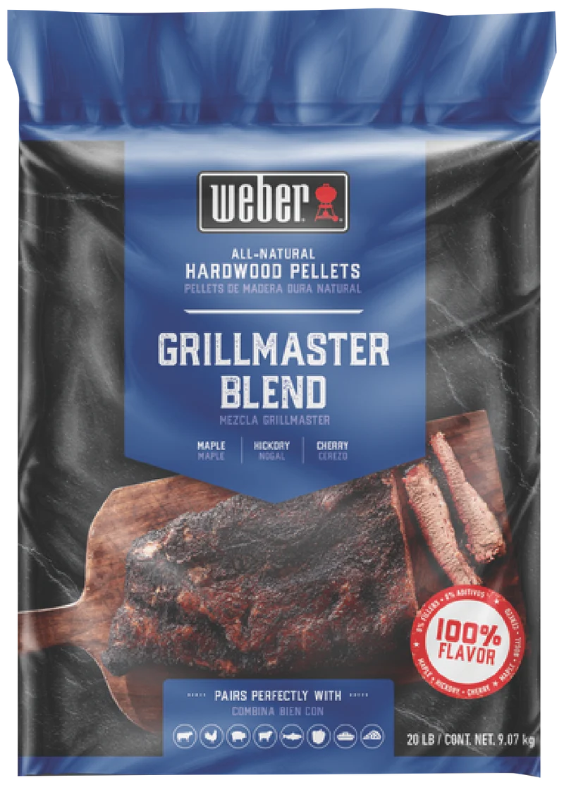 Weber GrillMaster Blend All-Natural Hardwood Pellets