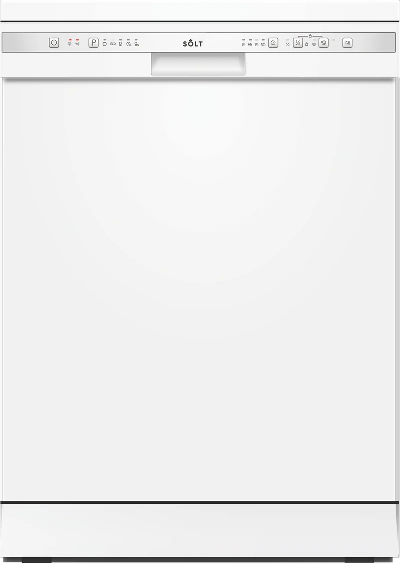 Solt 60cm Freestanding Dishwasher, White