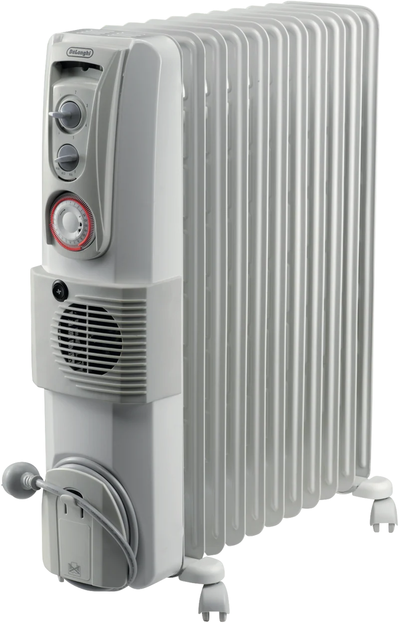 DeLonghi 2400W Thermo Oil Column Heater with Timer