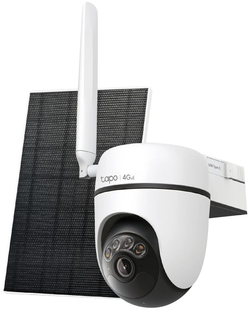 TP-LINK 2K Solar-Powered Pan/Tilt 4G LTE Security Camera