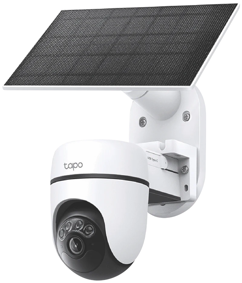 TP-LINK 2K Solar-Powered Pan/Tilt Security Camera Kit