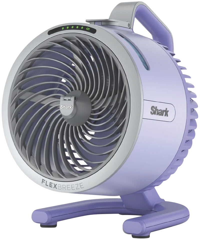 Shark FlexBreeze HydroGo Misting Portable Fan (Lilac)