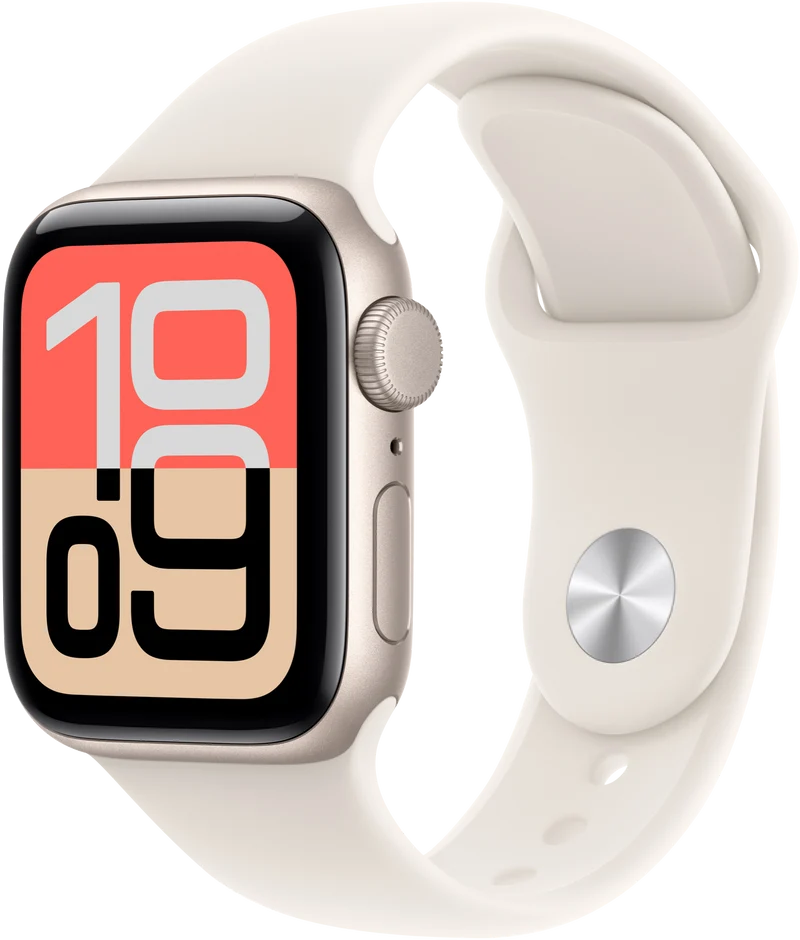 Apple Watch SE 3GPS 40mmStarlight Aluminium Case - Starlight Sport Band S/M