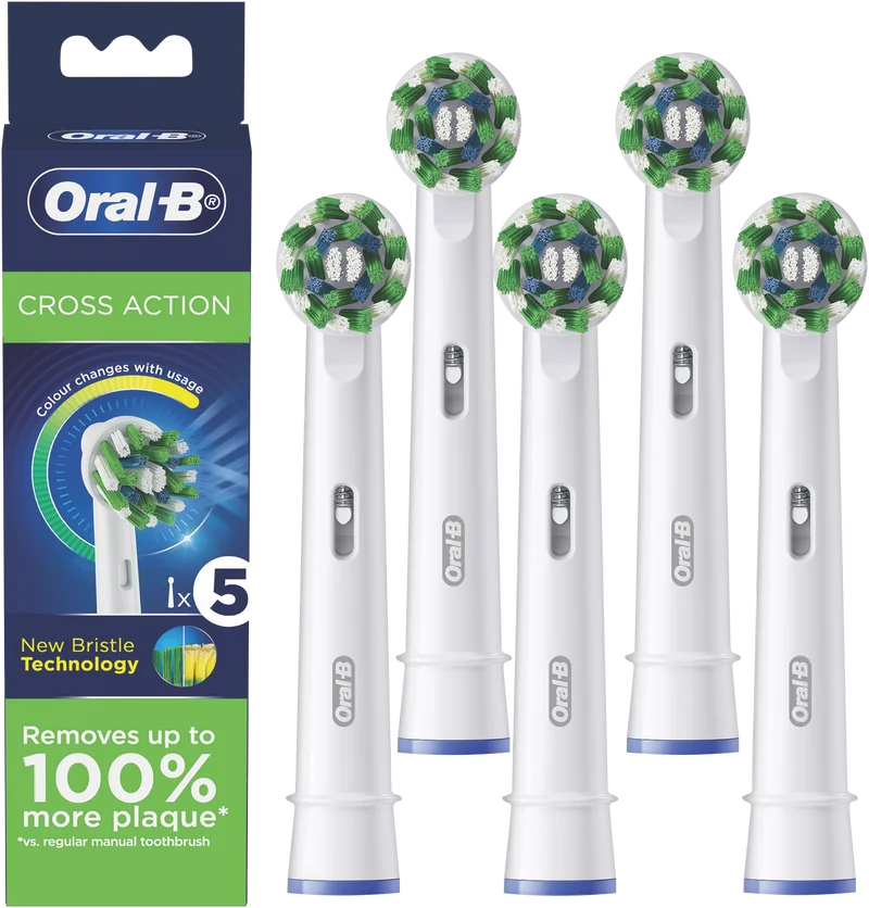 Oral B Cross Action Replacement Brush Heads