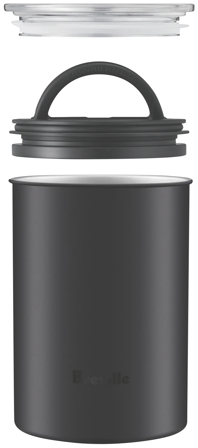 Breville The Bean Keeper Coffee Canister - Black Truffle