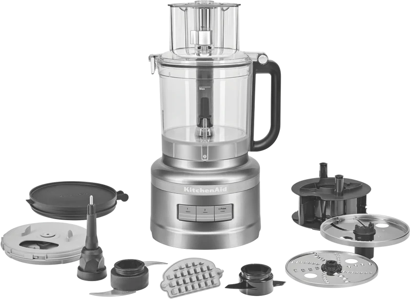 KitchenAid 13 Cup Food Processor Contour Silver
