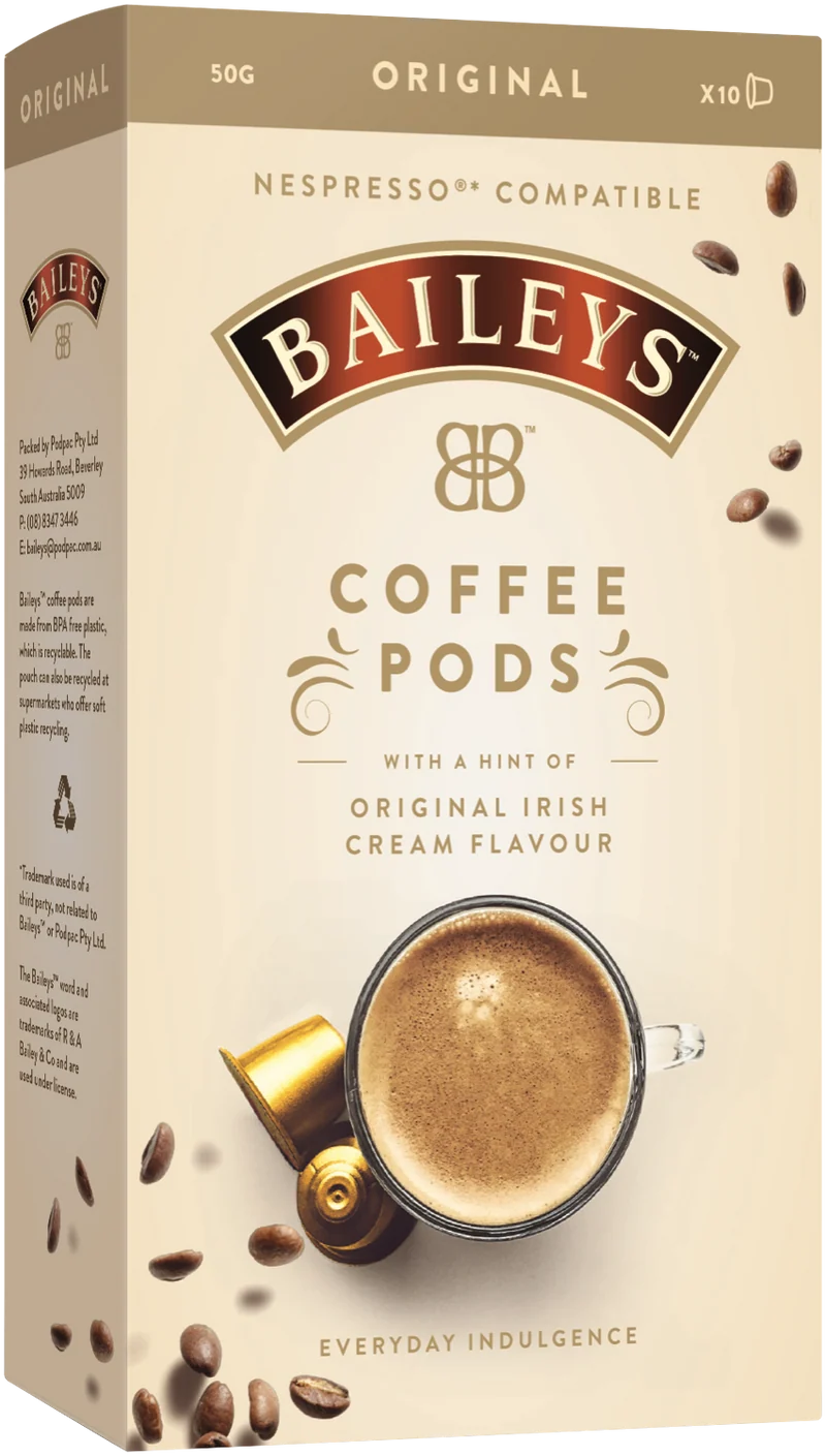 Baileys Original Coffee Pod 10PK