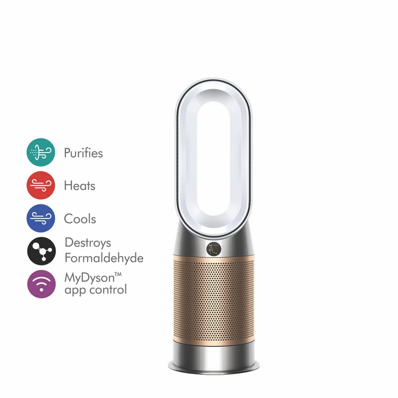 Dyson HP12 Purifier Hot + Cool De-Nox White/Gold