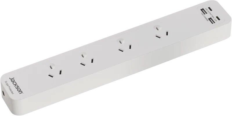 Jackson 4 Way Surgeboard 2x USB & 2x USB-C Ports