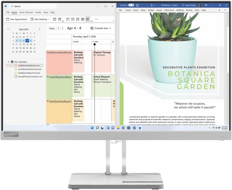 Lenovo 23.8" L24e-40 FHD Monitor