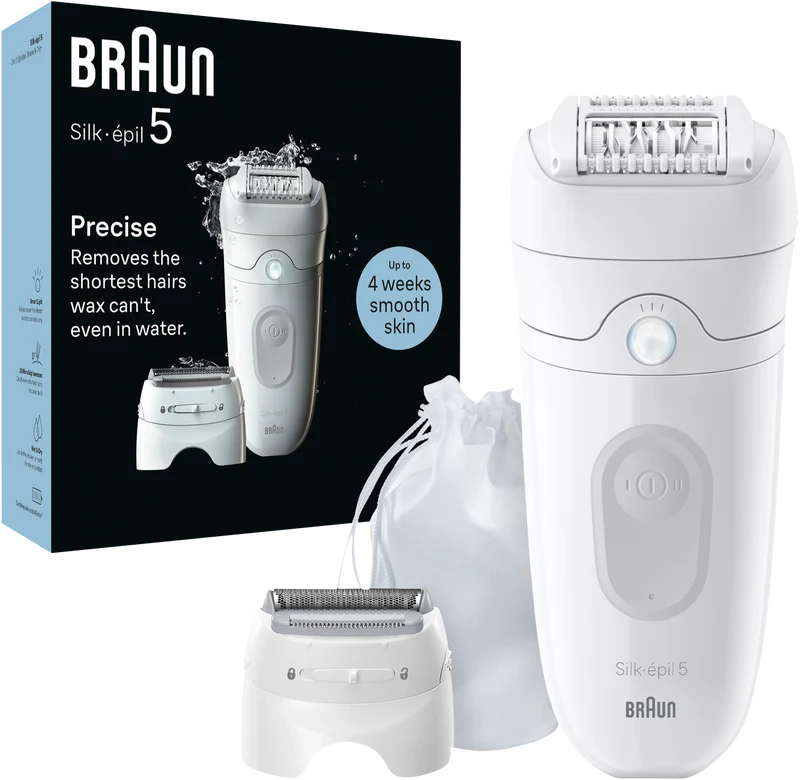 Braun Silk-Epil 5 Epilator Wet And Dry Grey