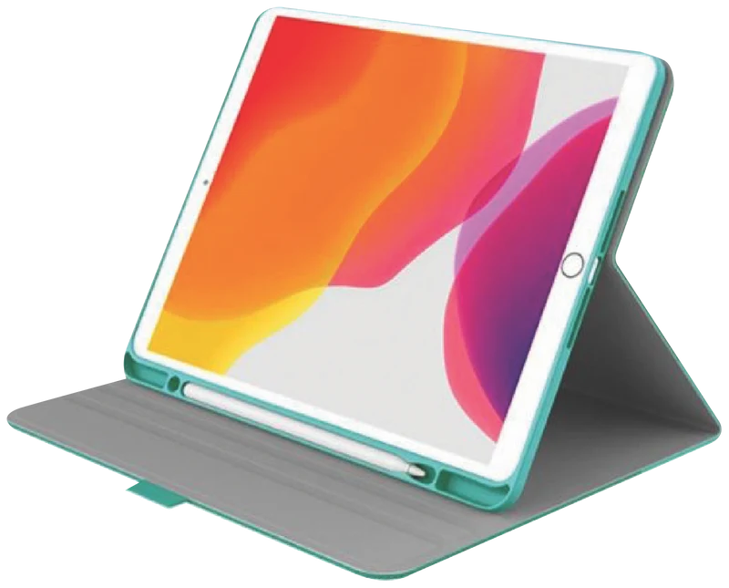 Cygnett iPad 10.2" TekView w/ Pencil Holder (Green)